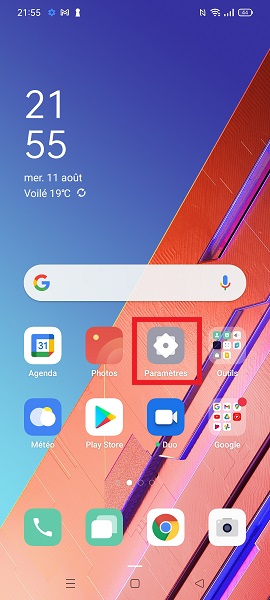 Autres fonctionnalités disponibles sur votre écran de verrouillage.